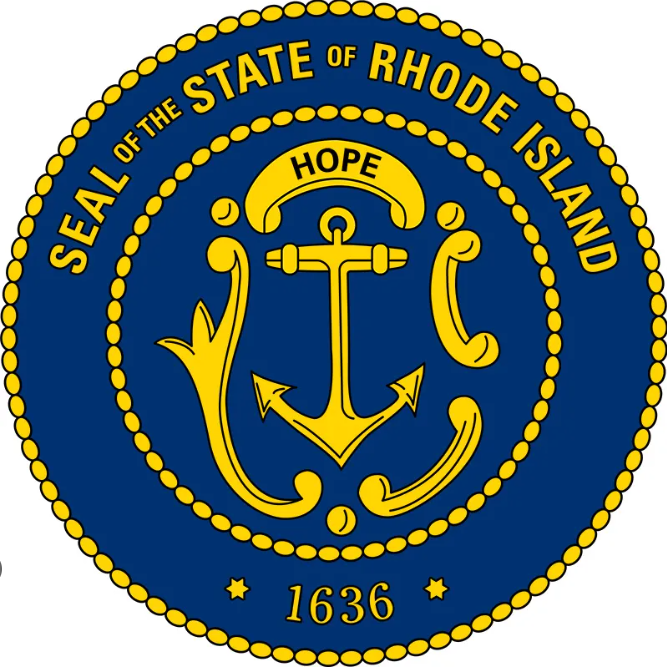 RI State circle emblem